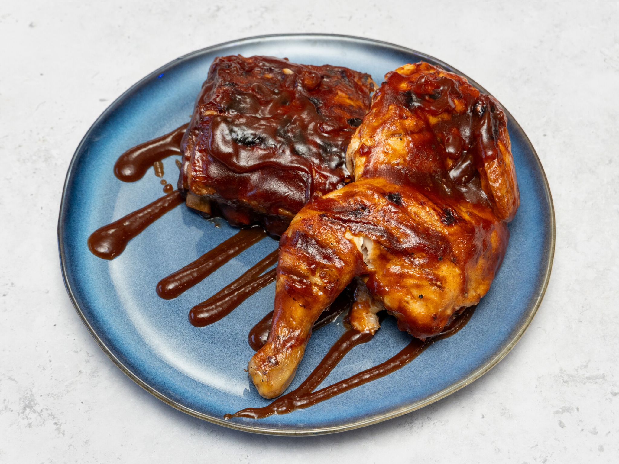 Texas BBQ Chicken N Ribs